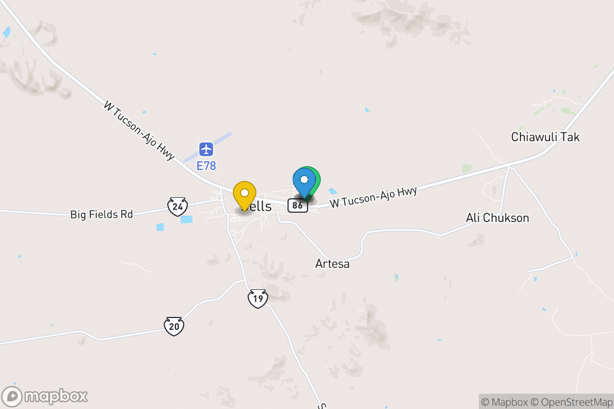 Map of Baboquivari Unified School District #40 (4412)