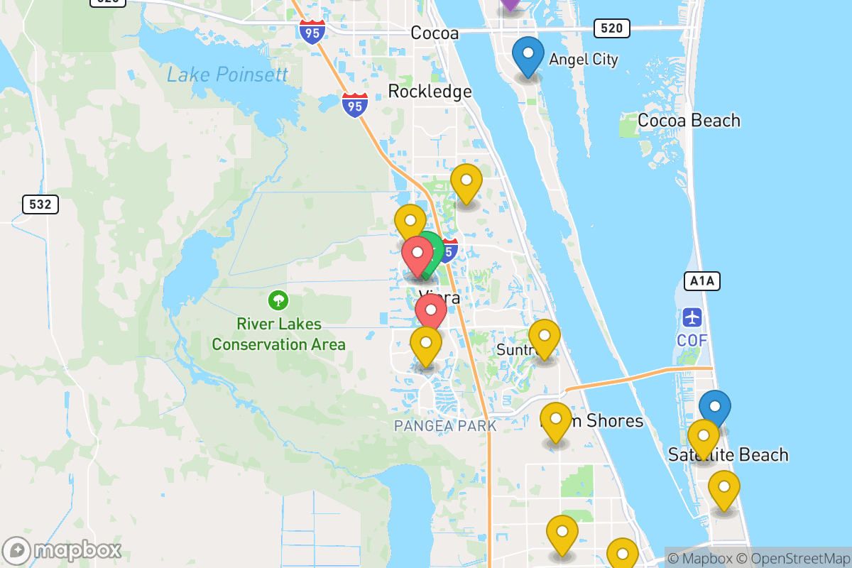 Map of Brevard Public Schools