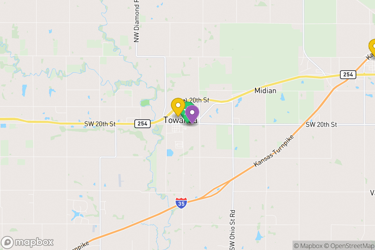 Map of Circle Unified School District