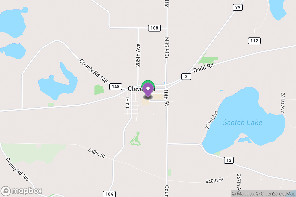 Map of Cleveland Public School District