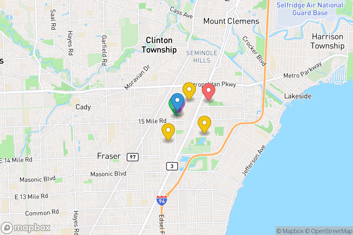 Map of Clintondale Community Schools
