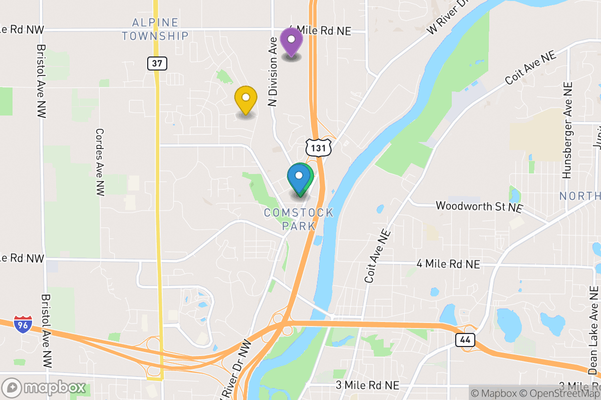 Map of Comstock Park Public Schools