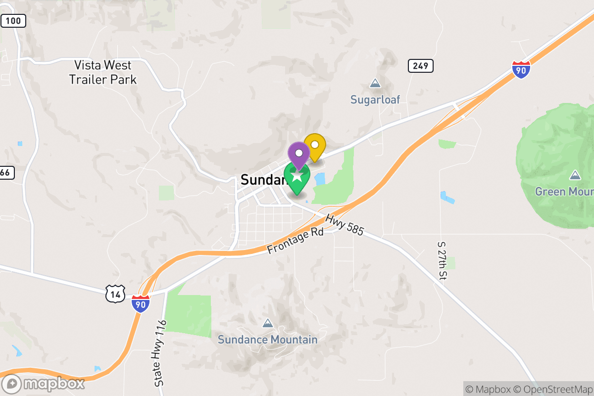 Map of Crook County School District #1