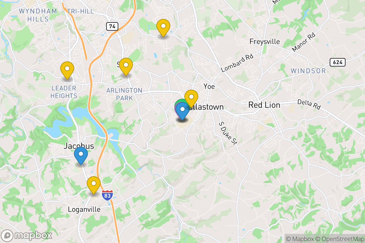 Map of Dallastown Area School District