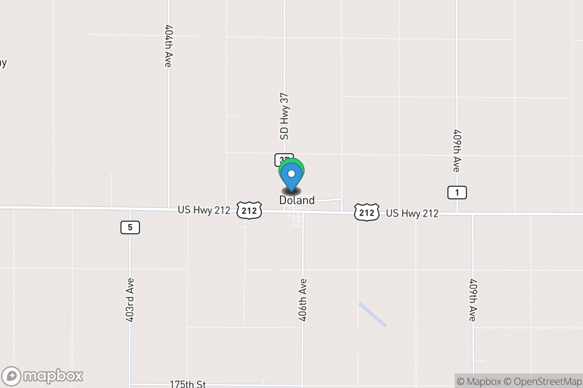 Map of Doland School District 56-2