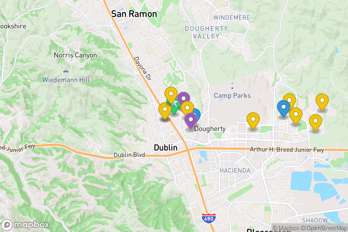 Map of Dublin Unified