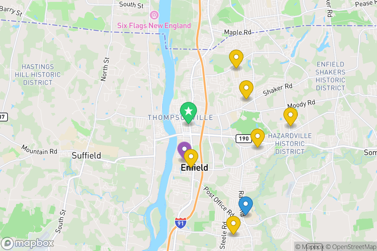 Map of Enfield School District