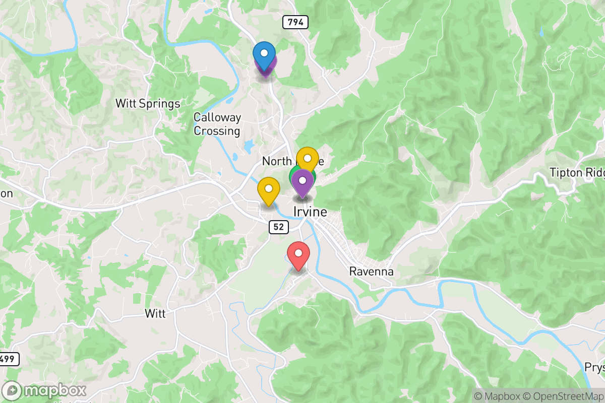 Map of Estill County Public Schools