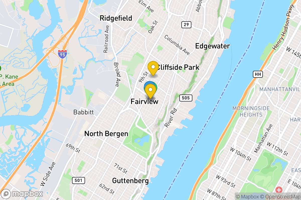 Map of Fairview Public School District
