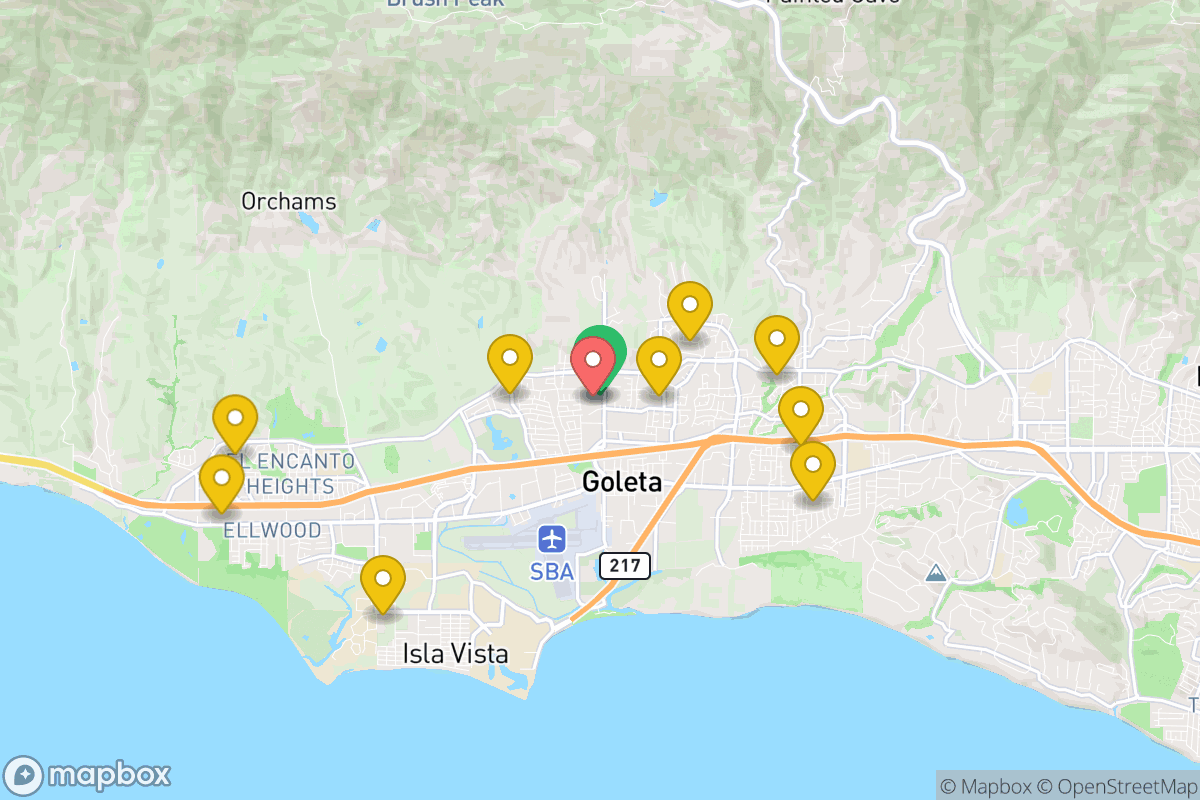 Map of Goleta Union Elementary