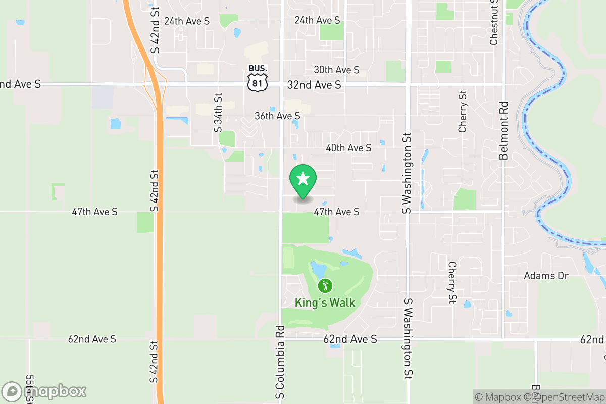 Map of Grand Forks Public Schools