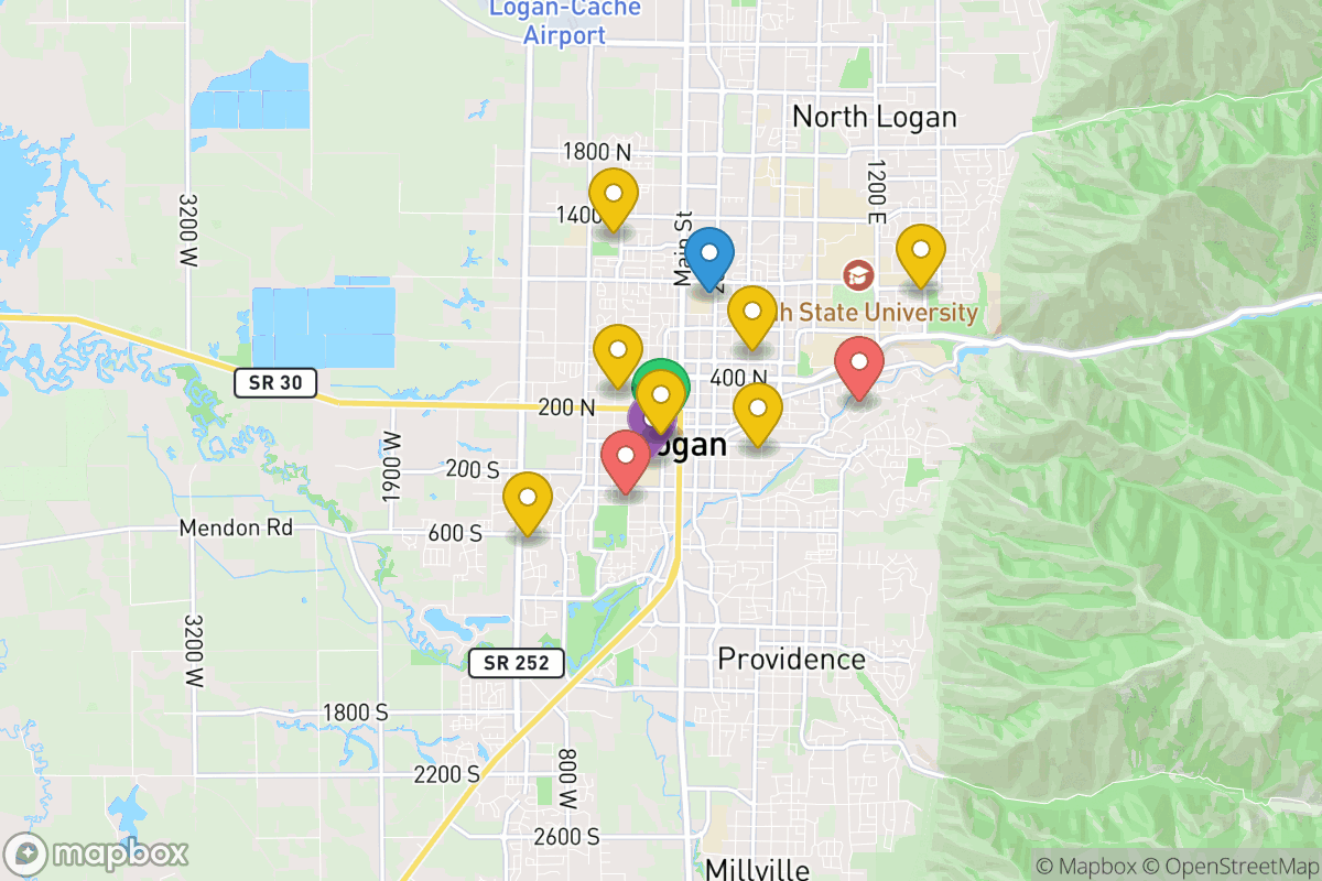 Map of Logan City District
