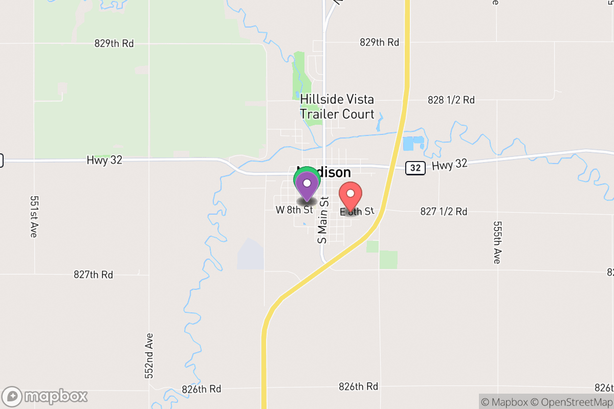 Map of Madison Public Schools