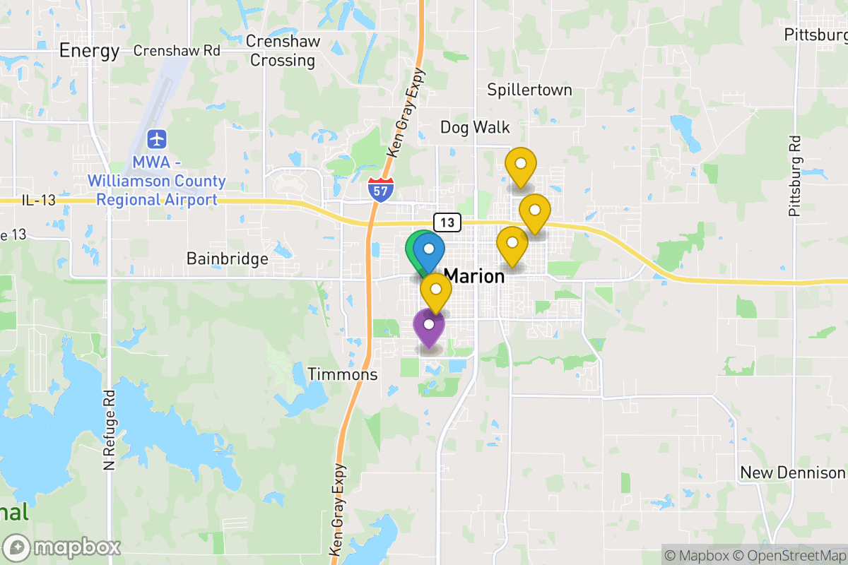 Map of Marion CUSD 2