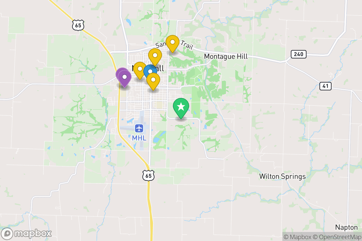 Map of Marshall Public Schools