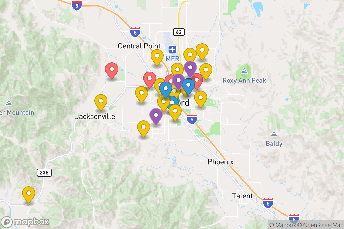Map of Medford SD 549C