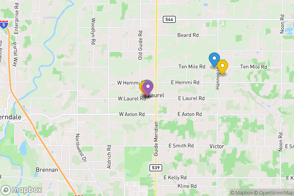 Map of Meridian School District