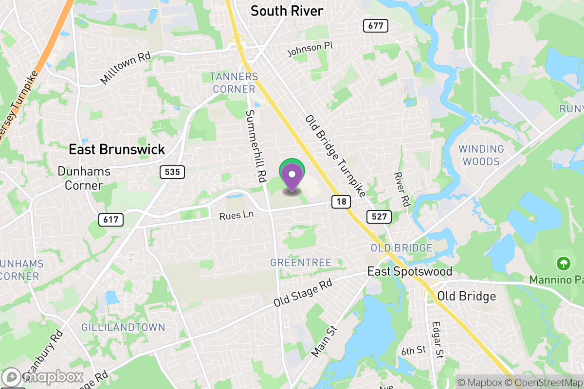 Map of Middlesex County Vocational and Technical School District