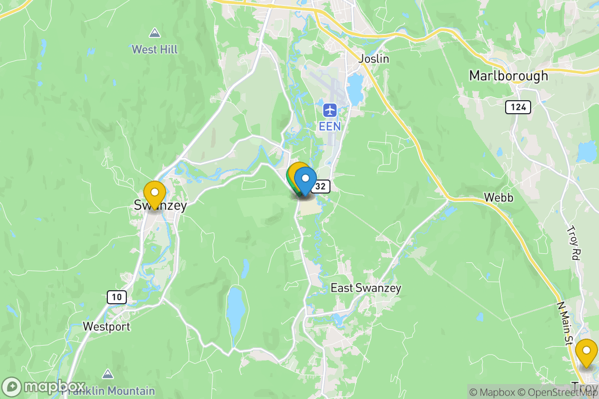 Map of Monadnock Regional School District
