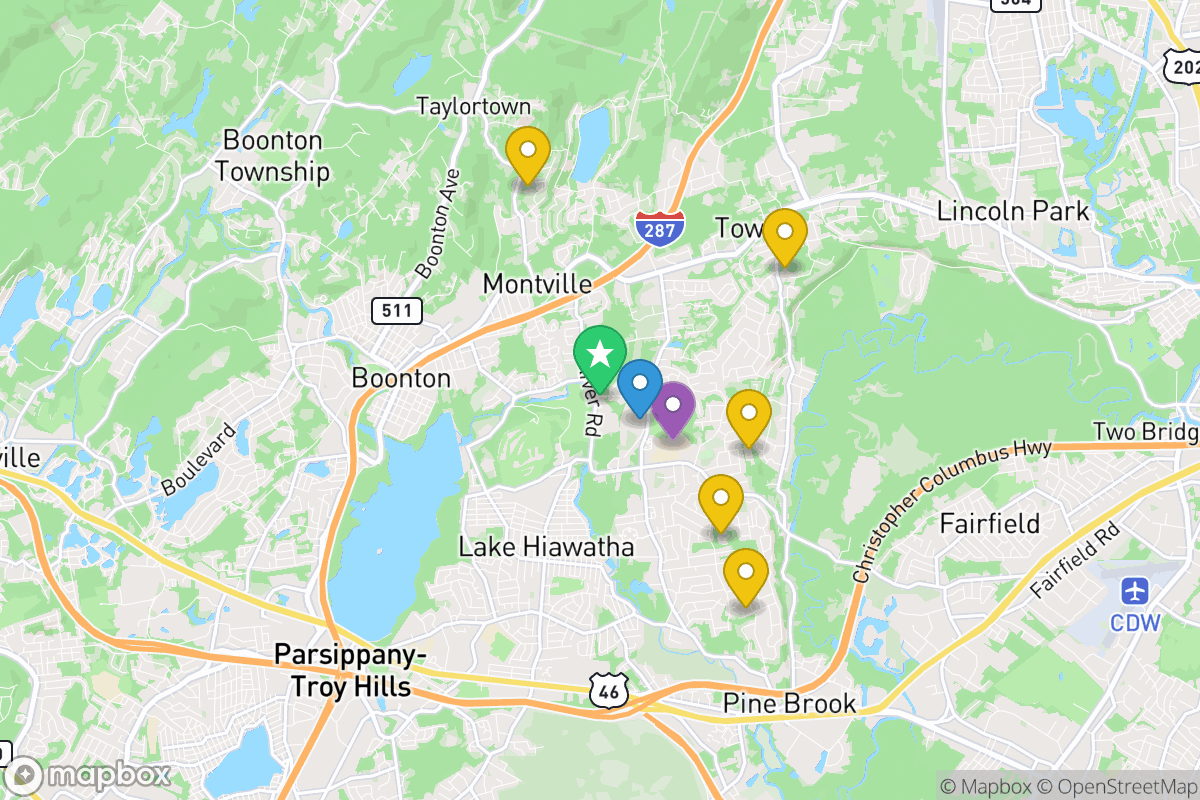 Map of Montville Township School District