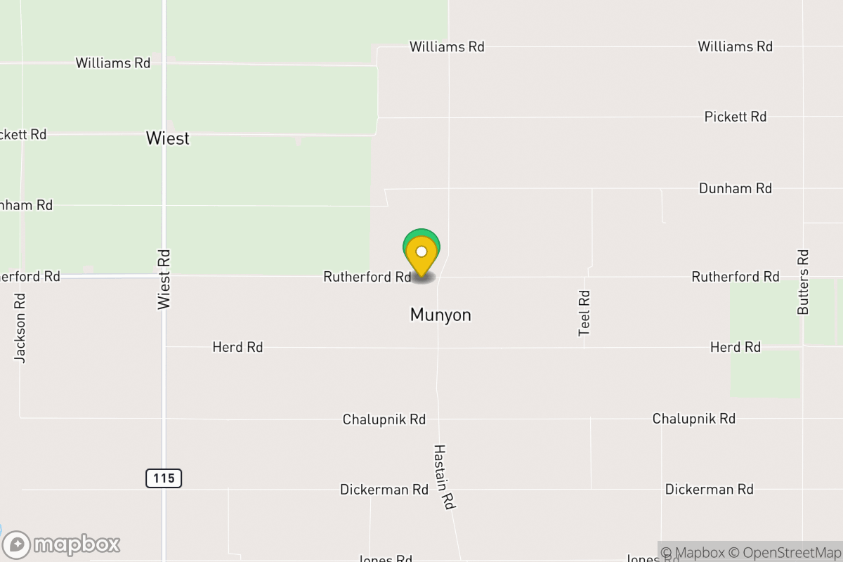 Map of Mulberry Elementary