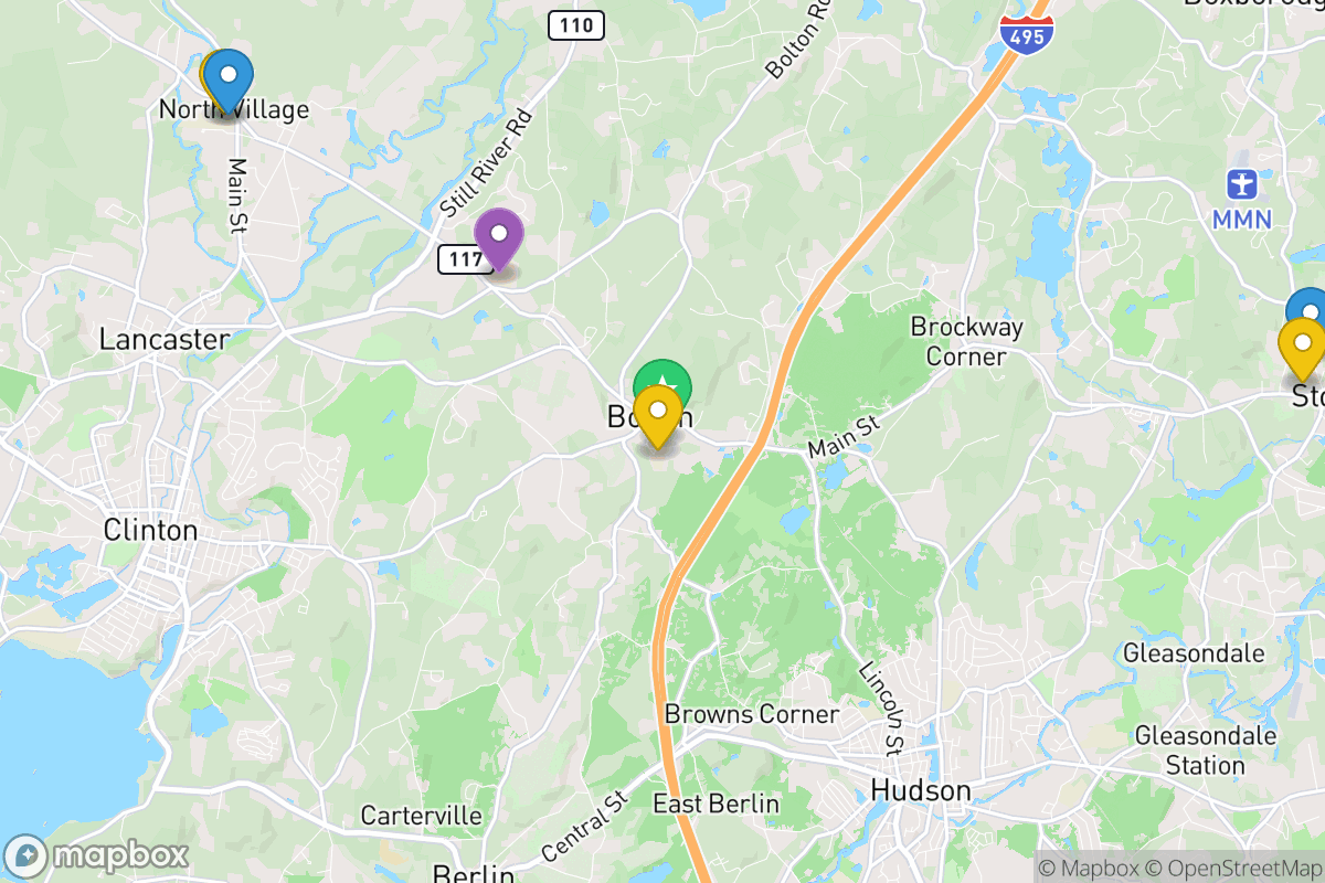 Map of Nashoba Public Schools