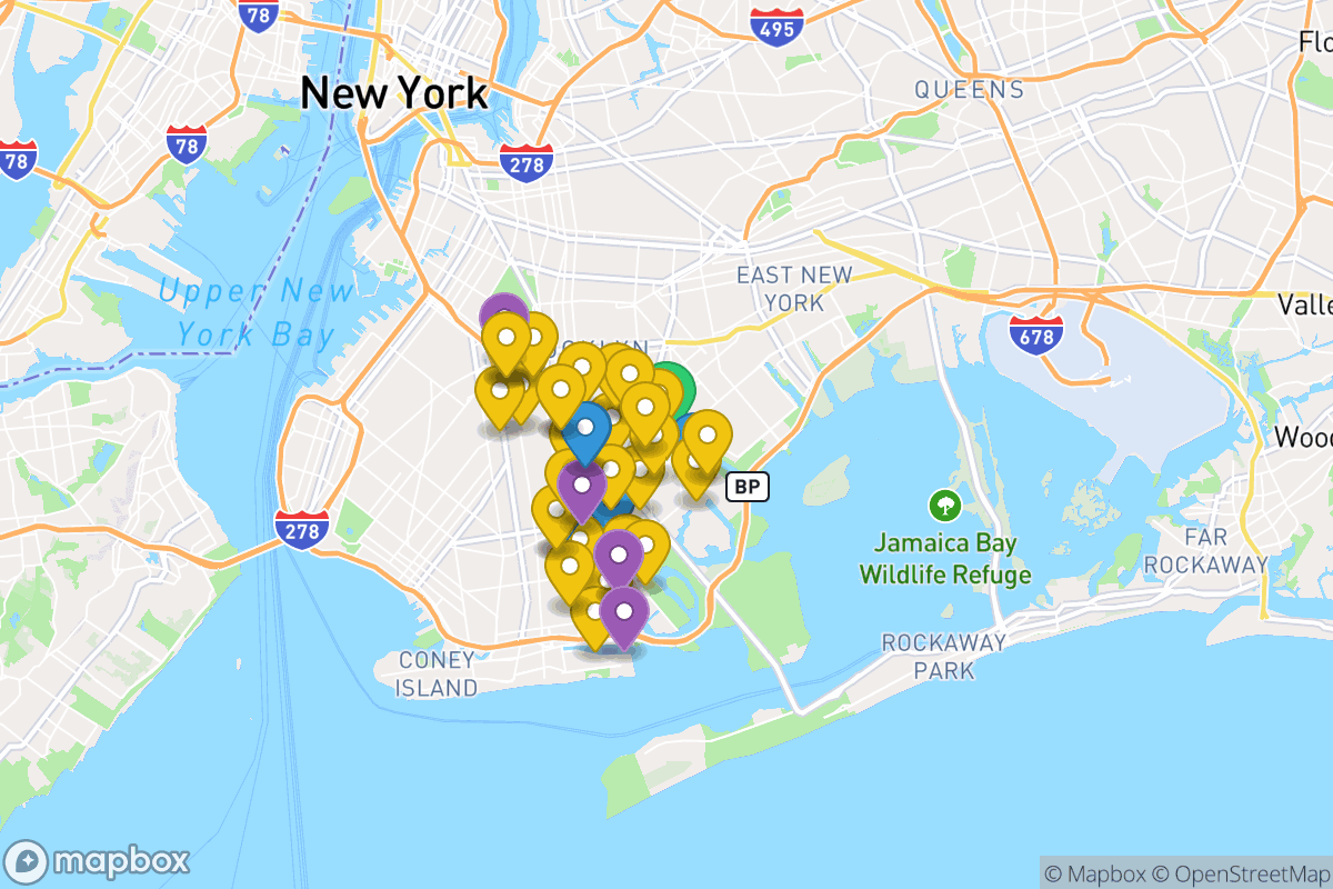 Map of New York City Geographic District #22