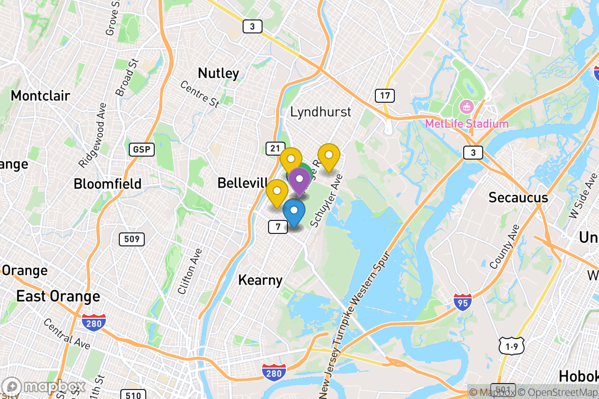 Map of North Arlington School District