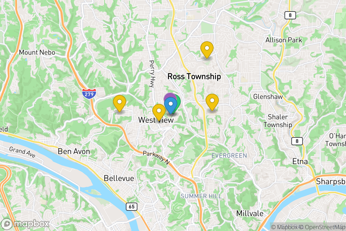 Map of North Hills School District