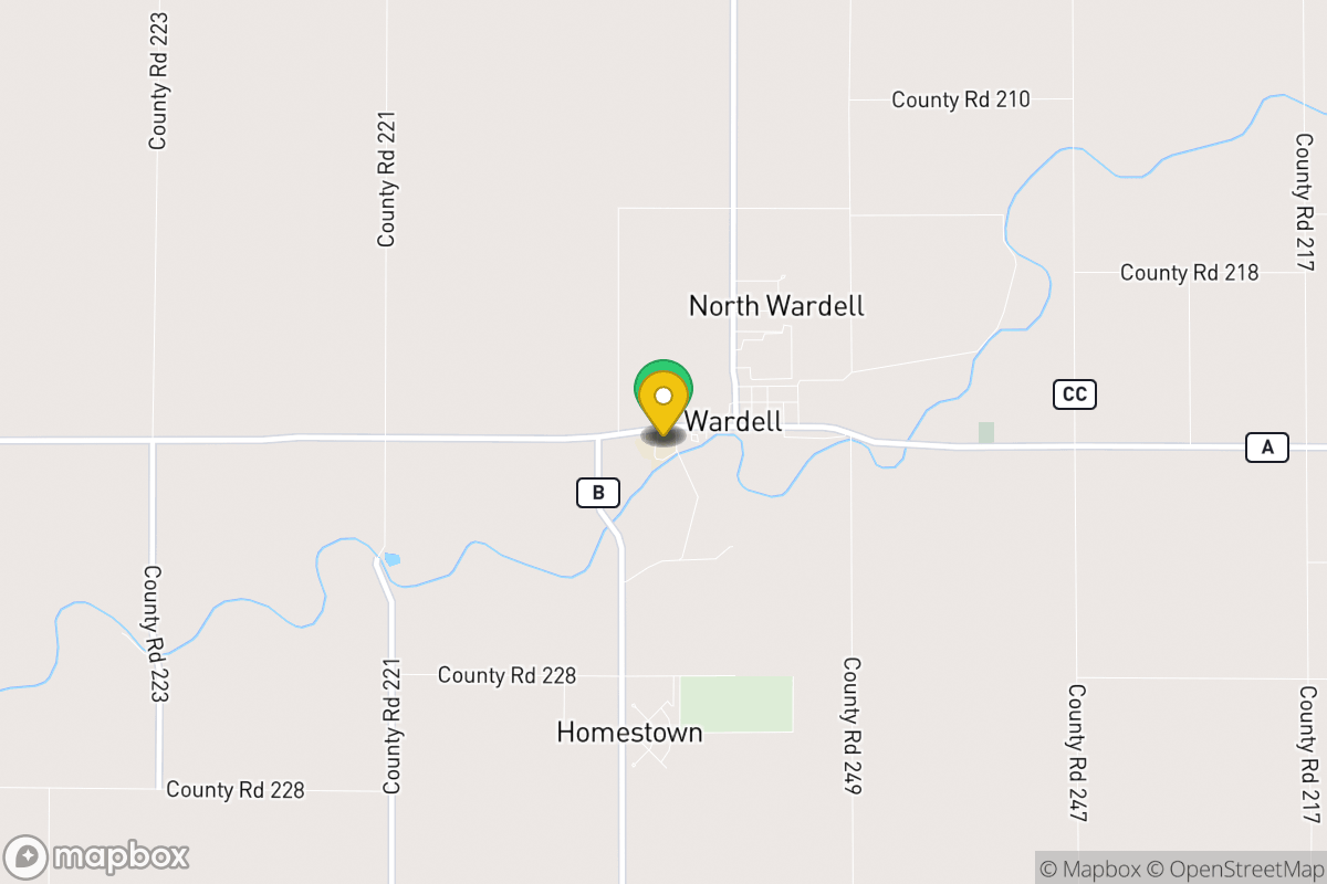 Map of North Pemiscot Co. R-I