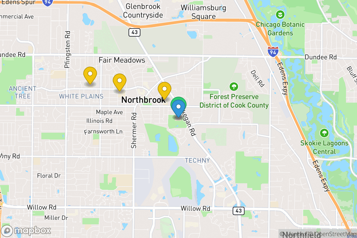 Map of Northbrook SD 28