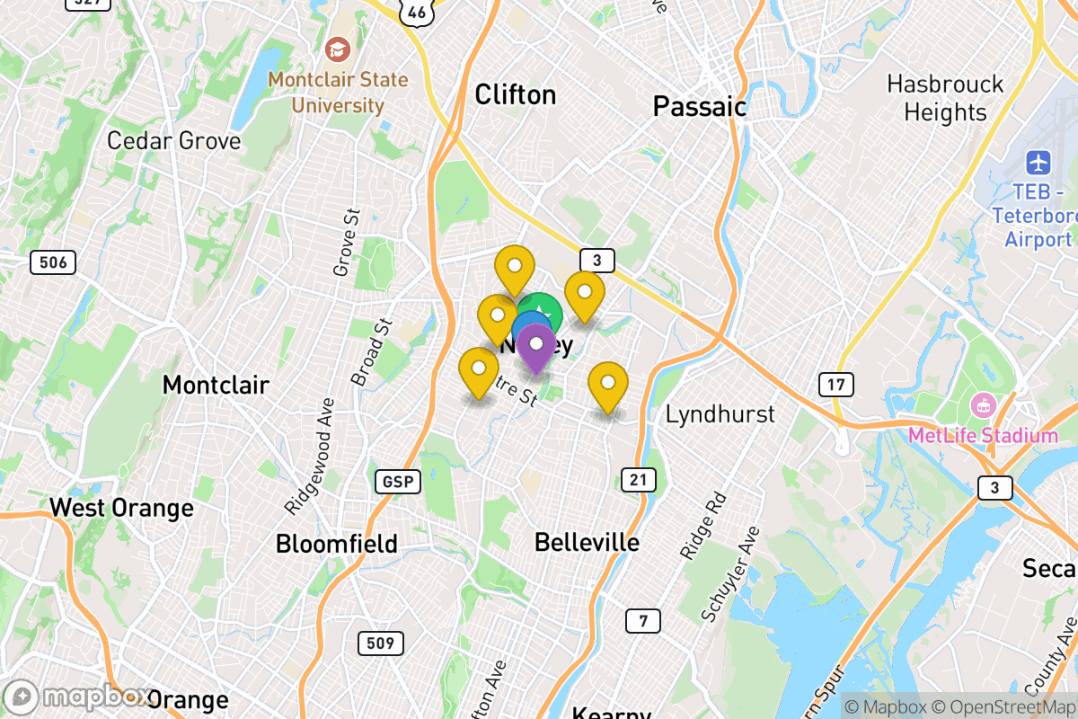 Map of Nutley Public School District
