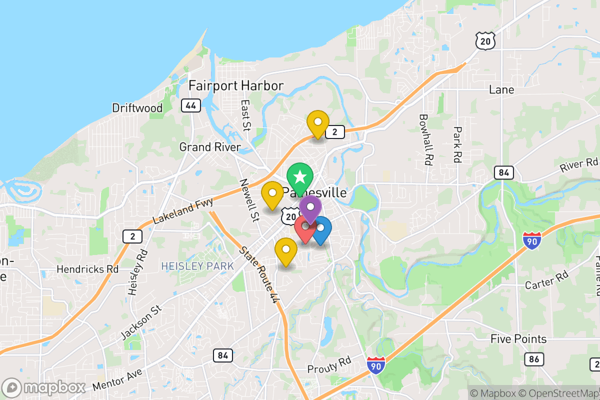Map of Painesville City Local School District