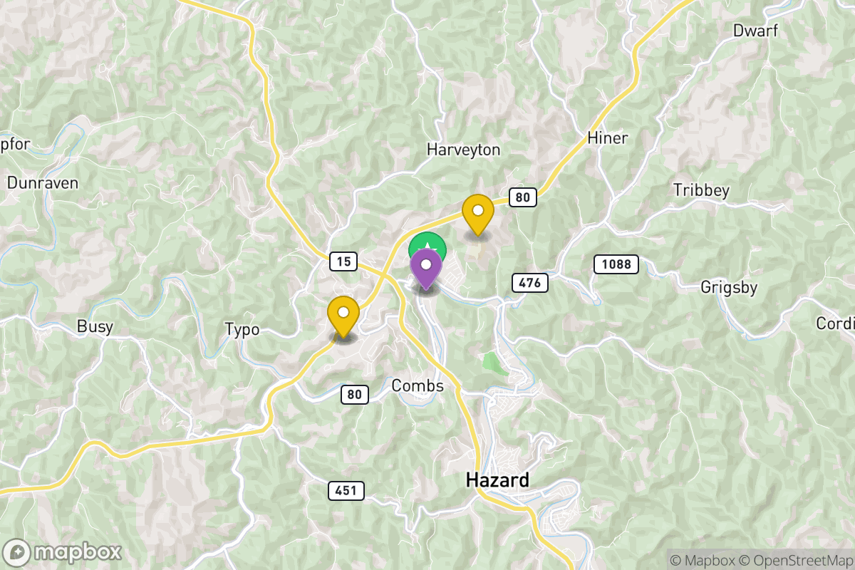 Map of Perry County Public Schools