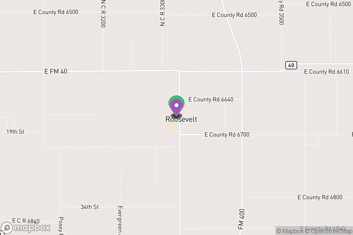 Map of Roosevelt ISD