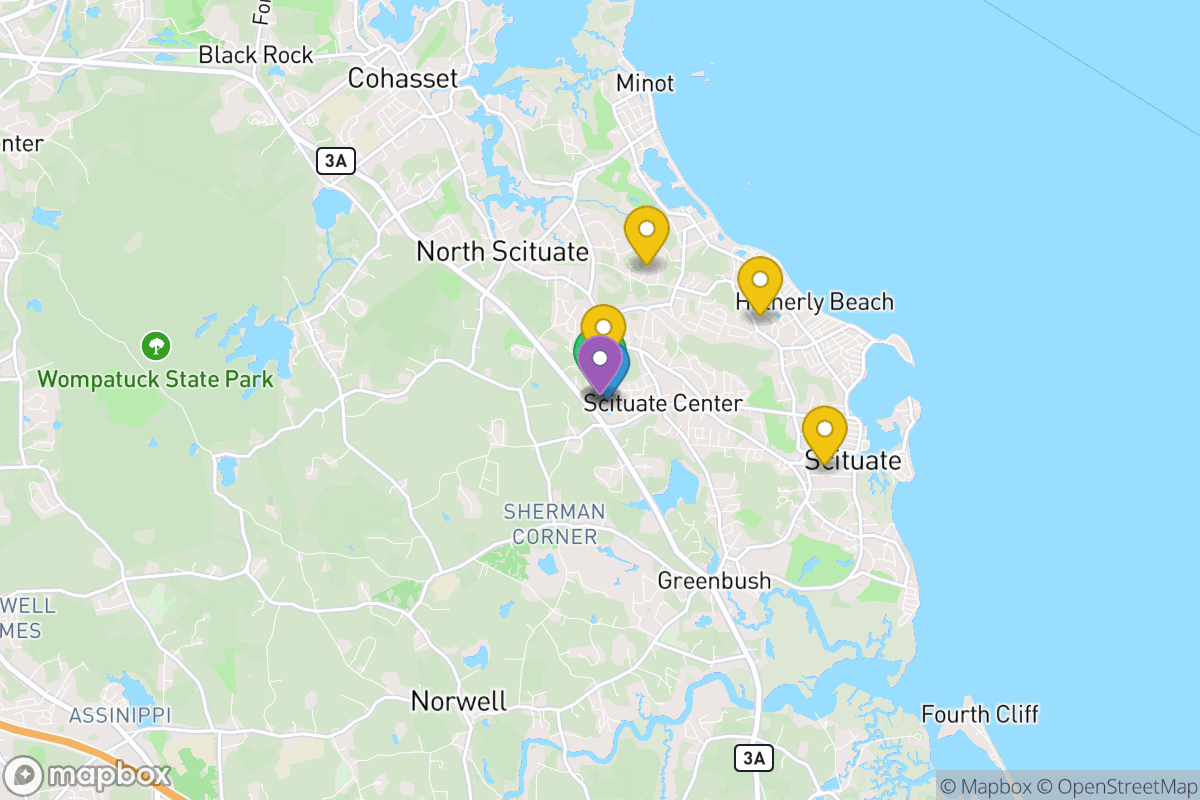 Map of Scituate Public Schools