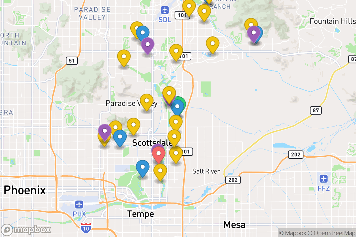 Map of Scottsdale Unified District (4240)
