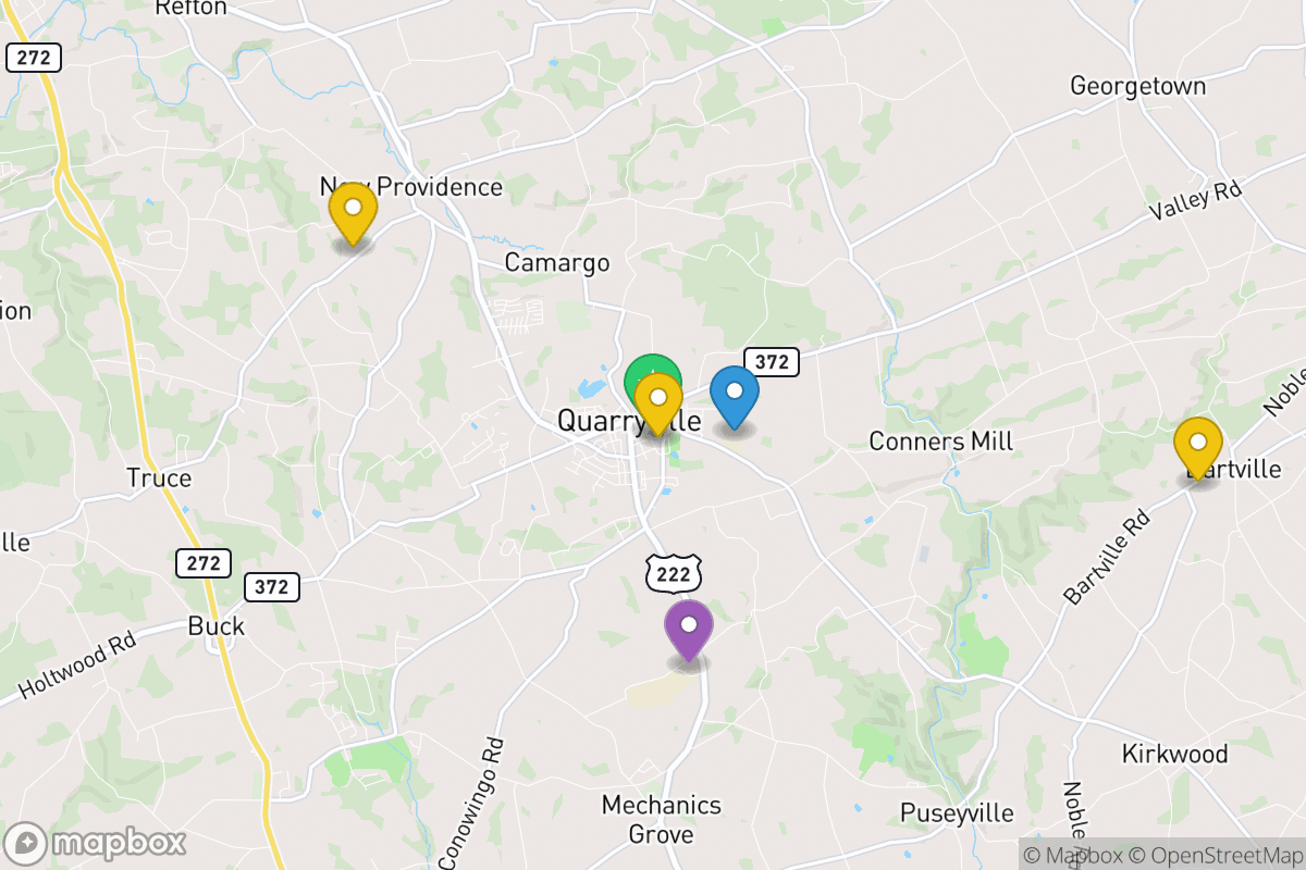 Map of Solanco School District