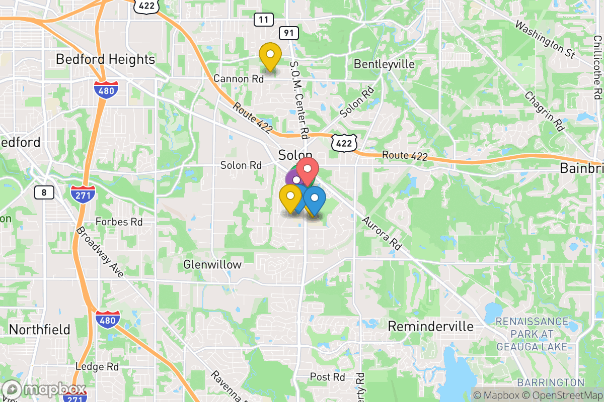 Map of Solon City School District