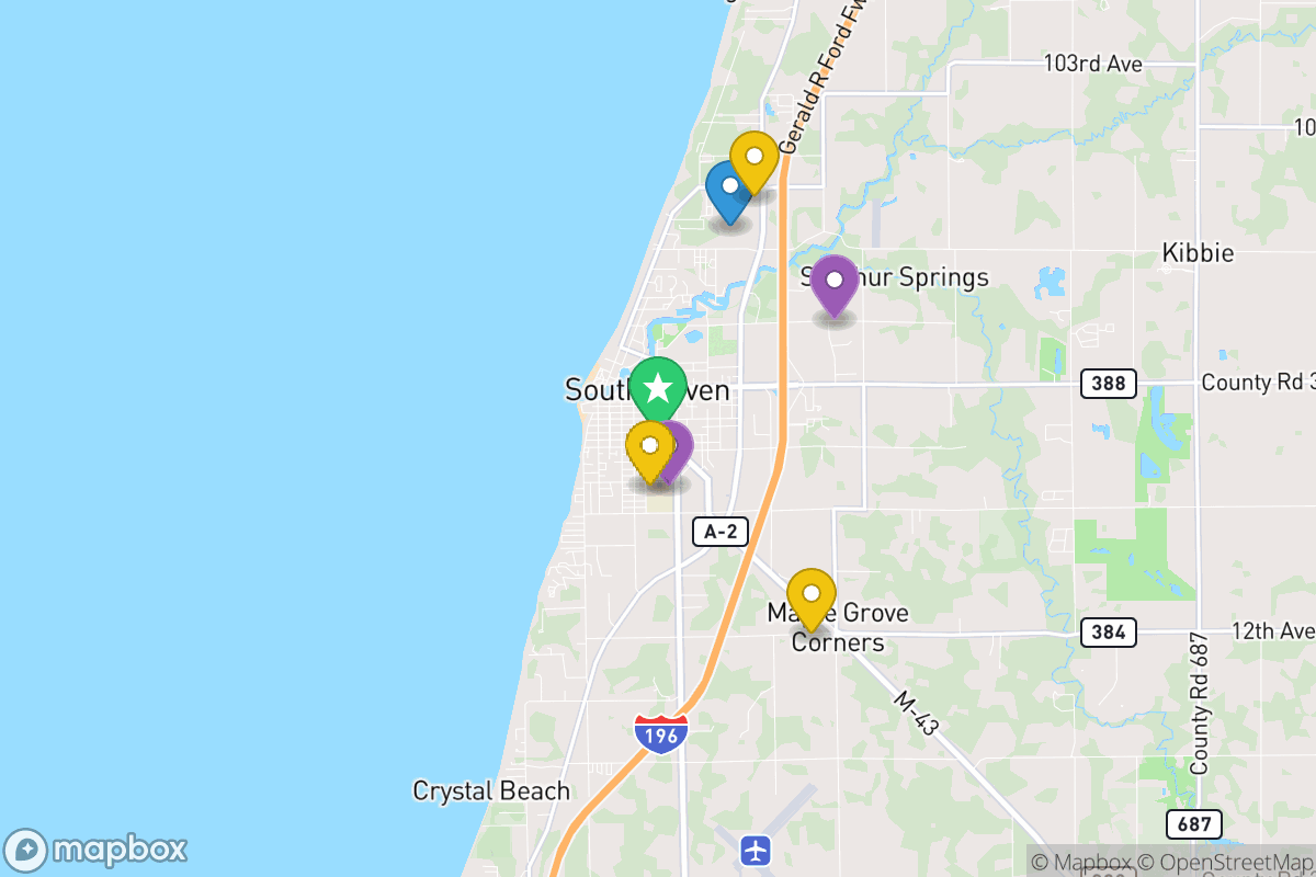 Map of South Haven Public Schools