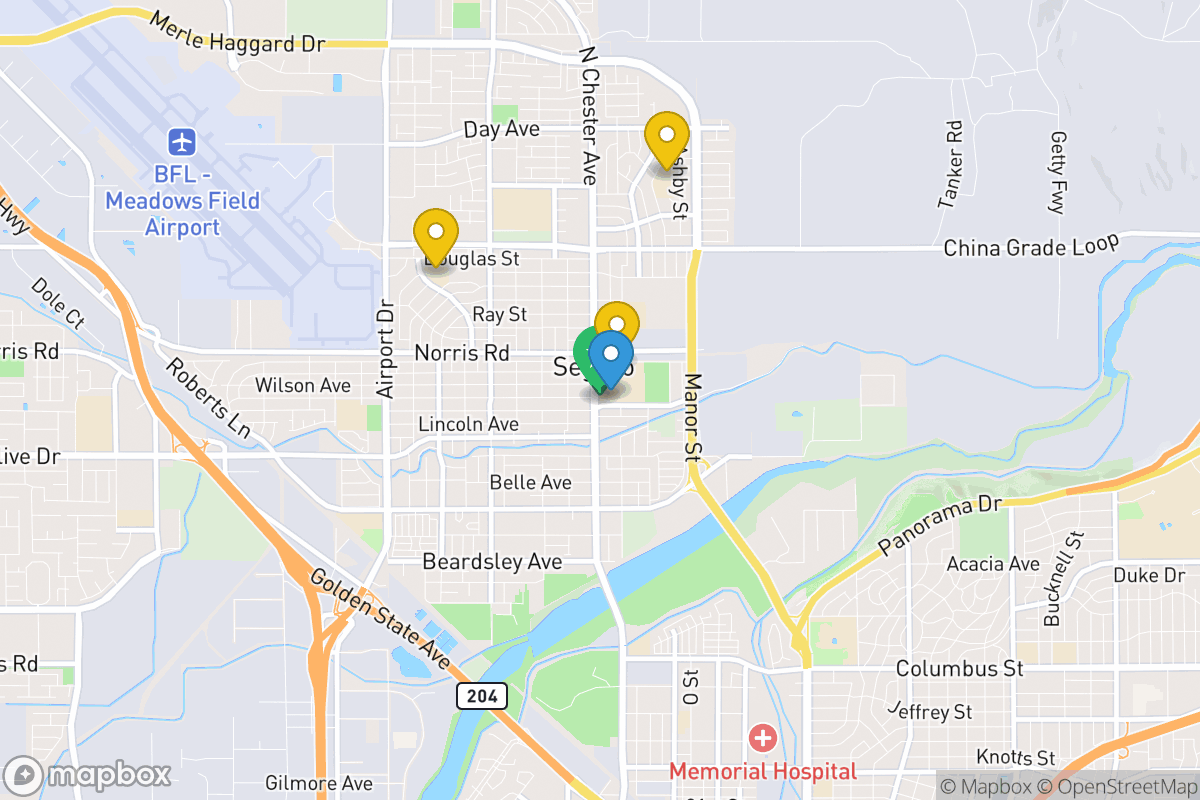 Map of Standard Elementary School District