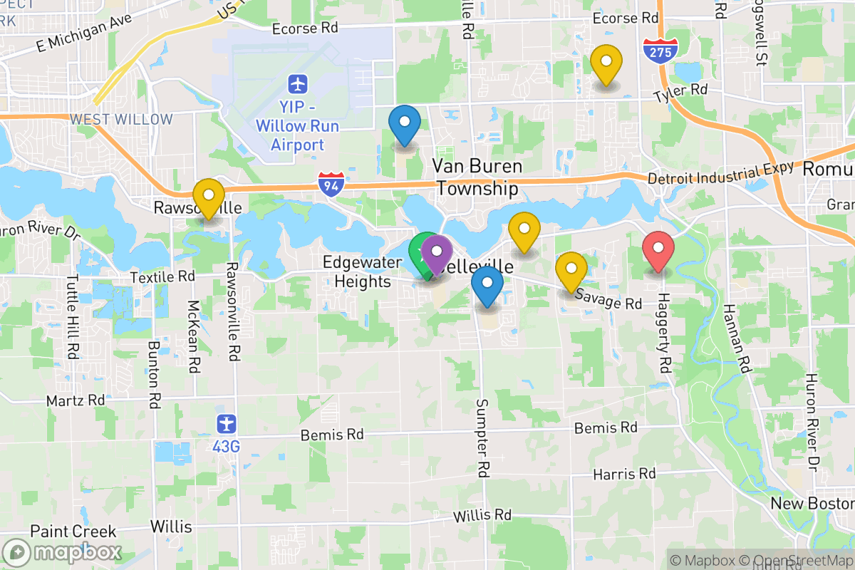 Map of Van Buren Public Schools