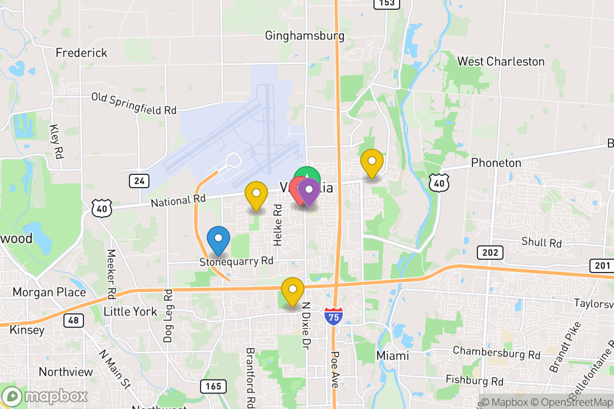 Map of Vandalia-Butler City School District