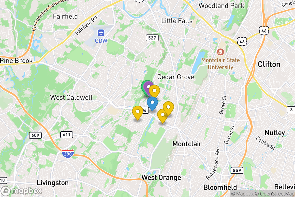 Map of Verona Public School District