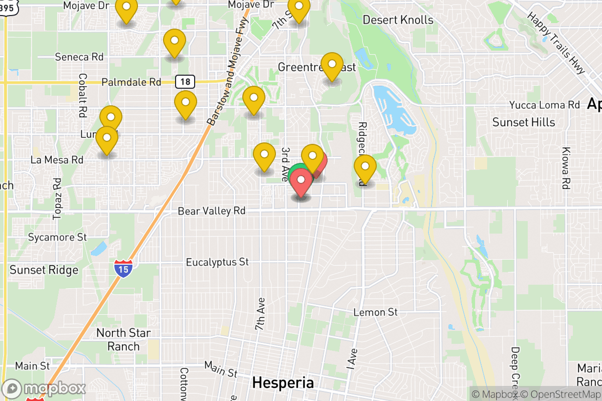 Map of Victor Elementary