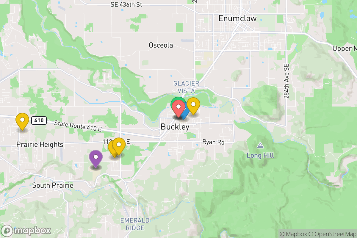 Map of White River School District
