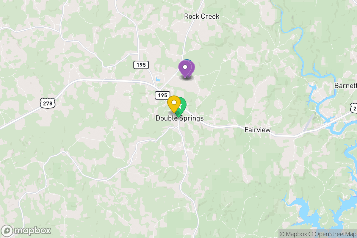 Map of Winston County Schools